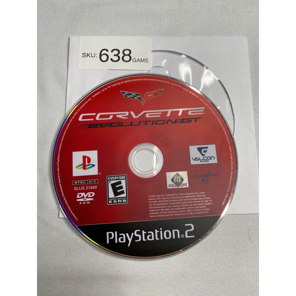 Corvette Evolution GT Sony PlayStation 2